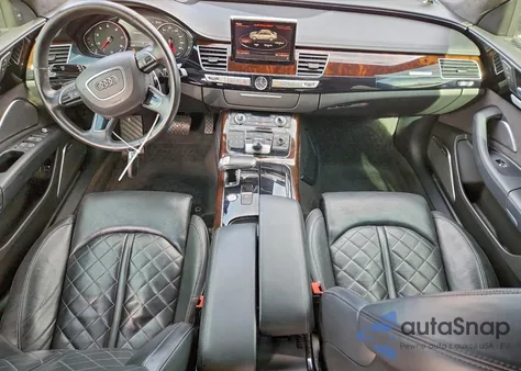 2015 Audi A8 L Quattro z USA, uszkodzony, nr VIN WAU32AFD9FN029822